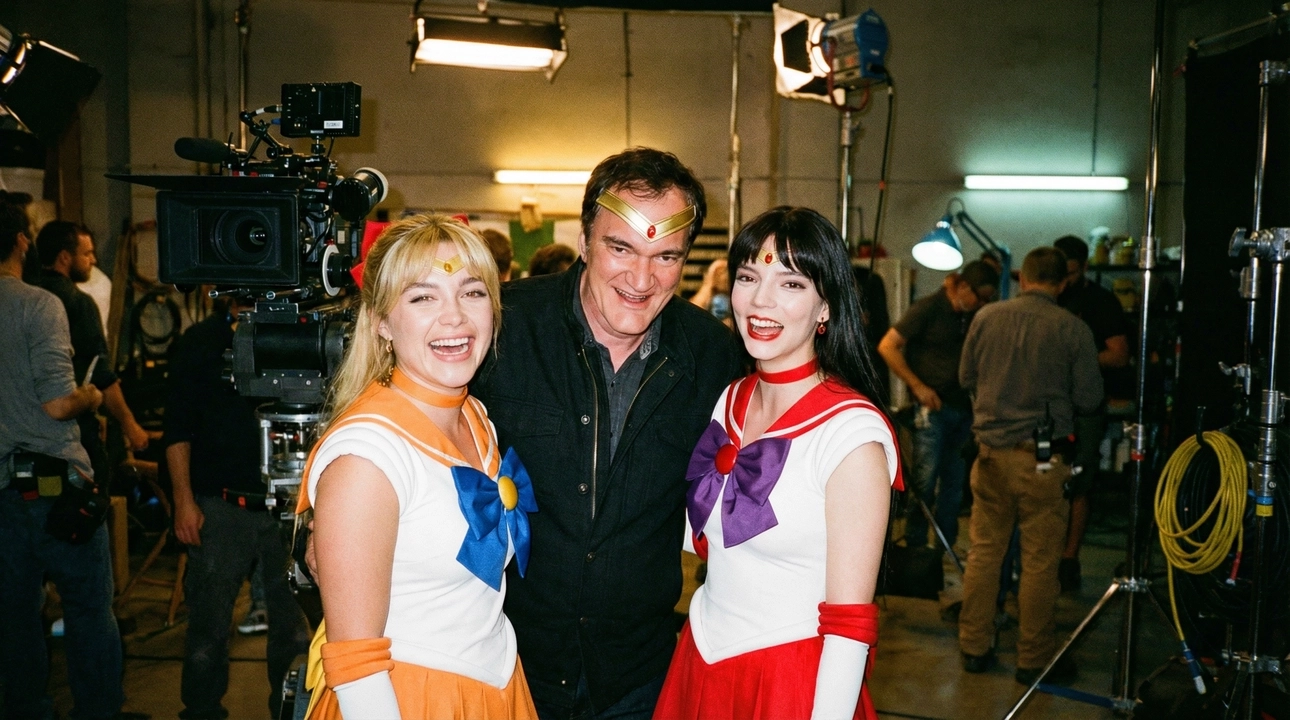 Behind the scenes - Cinematographer working