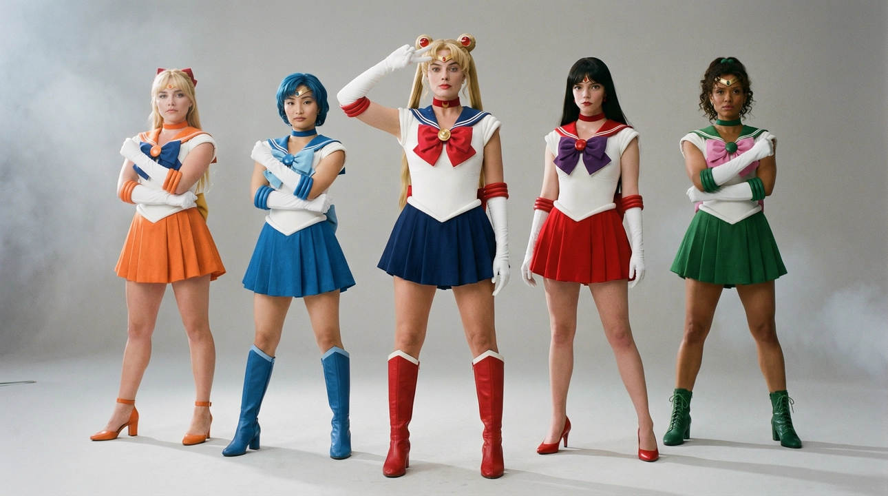 Sailor Moon Blood Moon film still - Emotional scene