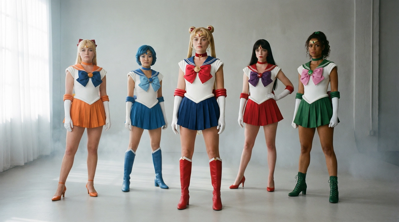 Sailor Moon Blood Moon film still - Close-up character