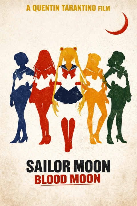 Sailor Moon Blood Moon Movie Poster 14 - Final Design