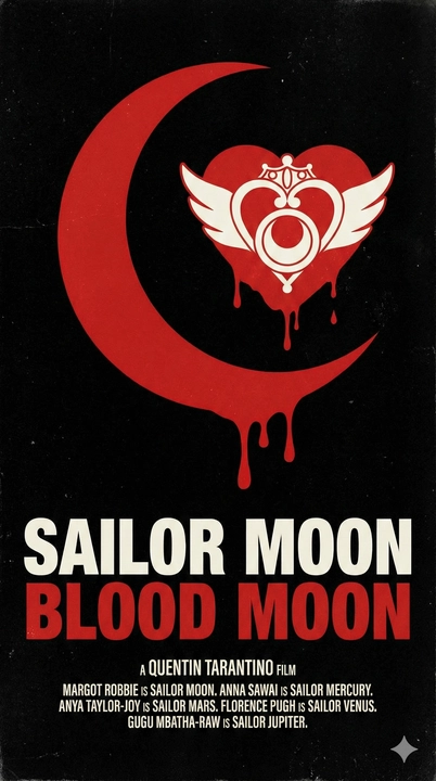 Sailor Moon Blood Moon Movie Poster 15 - Misc